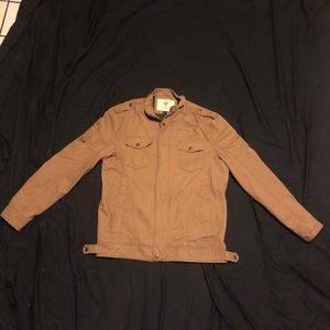 Men’s brown wenven jacket